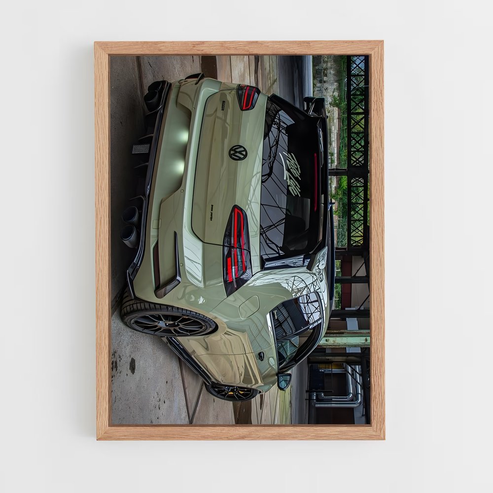 Poster Golf GTI : Évasion Urbaine – affiche Volkswagen (vue 4)
